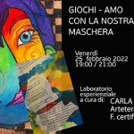 GIOCHI-AMO CON LA NOSTRA MASCHERA (online) a cura di Carla Cantore