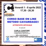CORSO BASE ONLINE METODO CAVIARDAGE® CON ATTESTATO UFFICIALE condotto da Carla CANTORE