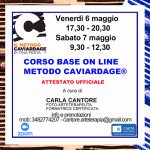 CORSO BASE METODO CAVIARDAGE® A MAGGIO CON ATTESTATO UFFICIALE CONDOTTO DA CARLA CANTORE