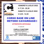 CORSO BASE METODO CAVIARDAGE® CON ATTESTATO UFFICIALE CONDOTTO DA CARLA CANTORE