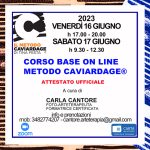 CORSO BASE METODO CAVIARDAGE® ONLINE CON ATTESTATO UFFICIALE CONDOTTO DA CARLA CANTORE