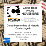 Corso Base Online di Metodo Caviardage® NOVEMBRE _ Conducono Letizia Rivolta – Simona Fornaroli