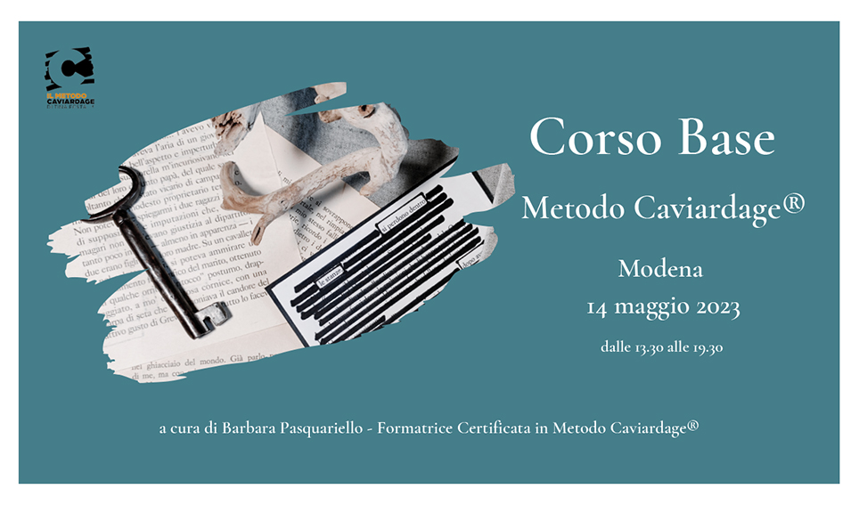 Corso Base Metodo Caviardage® | in presenza a Modena