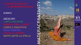 MATERACREATIVITY_LUOGHI DI ENERGIA CREATIVA | NOTTE SOTTO LE STELLE | MATERA