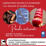 PAROLE NUTRIENTI - laboratorio online di Caviardage® con elementi di mindful eating