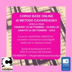 CORSO BASE ONLINE - a cura di Valentina Corezzola