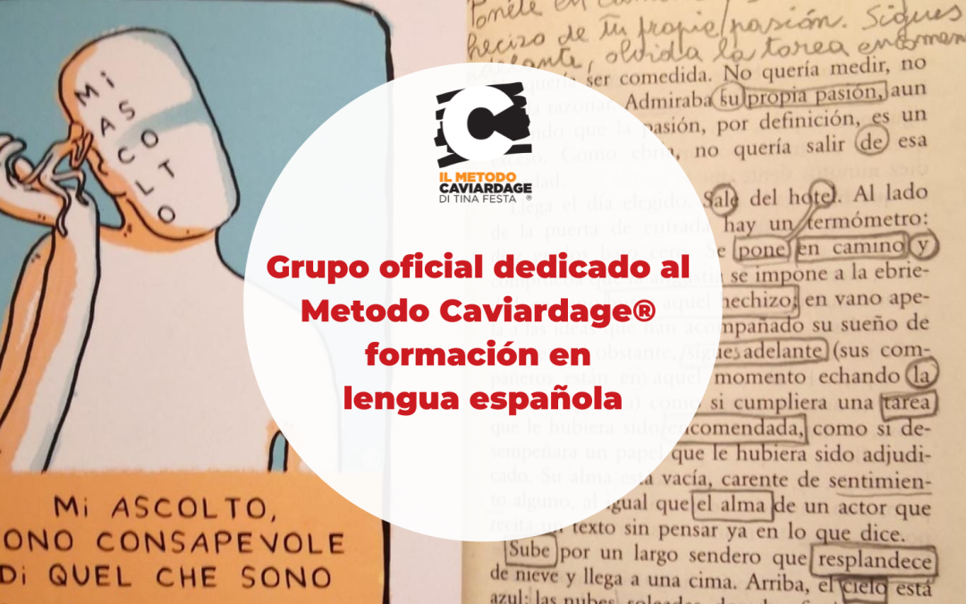Metodo Caviardage®: formación oficial en lengua española