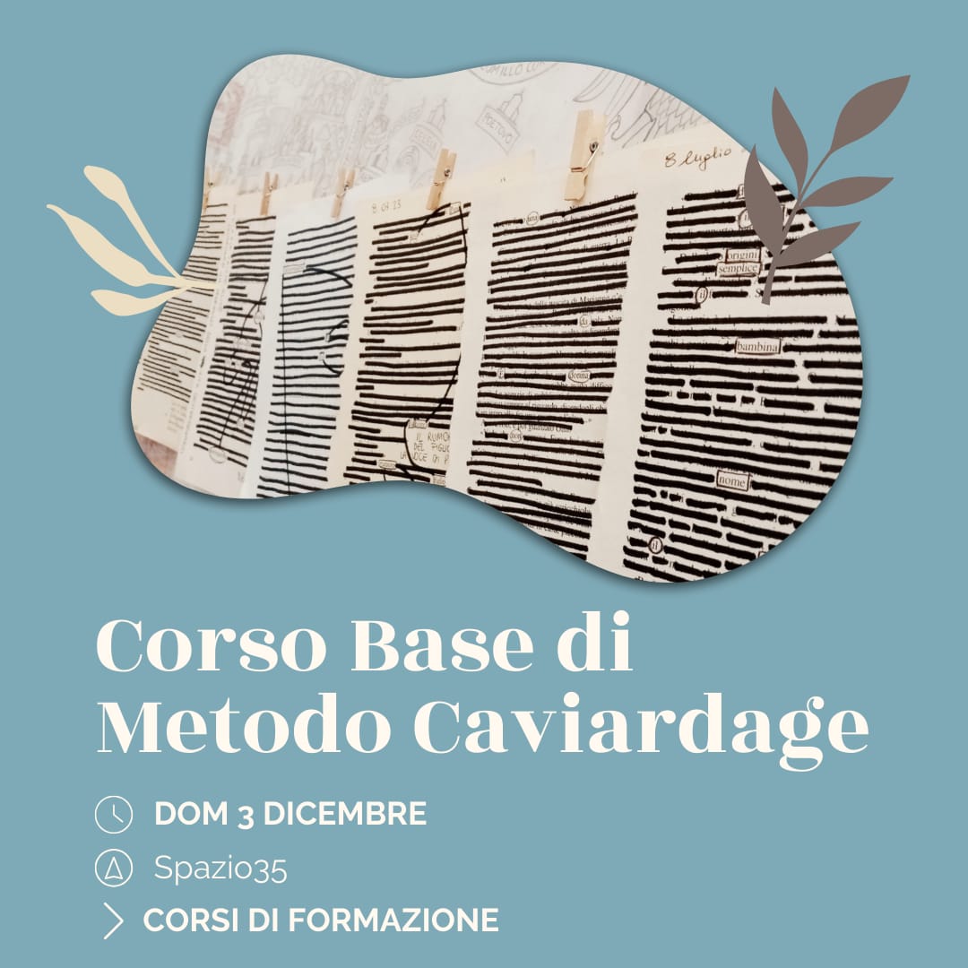 Corso Base del Metodo Caviardage in presenza | Udine