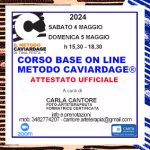 CORSO BASE ONLINE METODO CAVIARDAGE® CON ATTESTATO UFFICIALE NEL WEEKEND CONDOTTO DA CARLA CANTORE