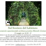 SUL SENTIERO DEL LABIRINTO - laboratorio di poesia e pratica del labirinto
